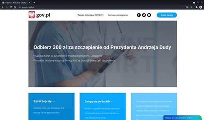 Ostrzeżenie-Fałszywa Strona